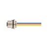 Connecteur femelle M12, 4 pol., codage D IP67, 4A, non-blindé